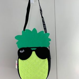 Pink Victoria Secret pineapple cooler bag